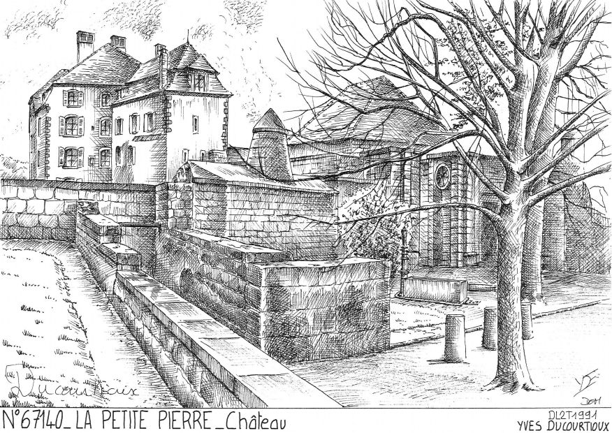 N 67140 - LA PETITE PIERRE - château